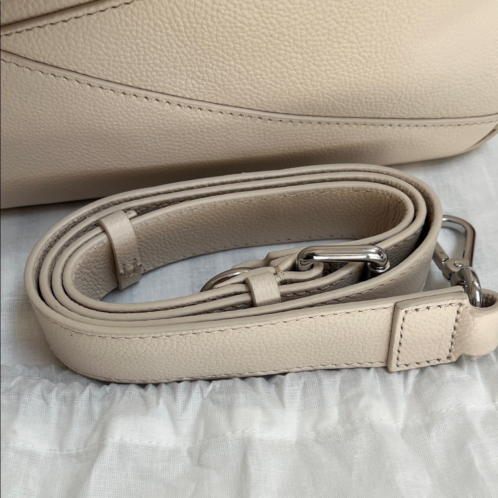 Walter Baker Woven Handle Jagger Leather Crossbody Bag - Picture 9 of 9